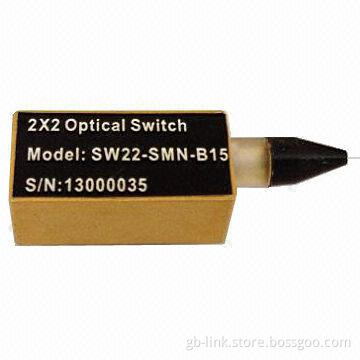 2x2 Bypass Mechanical Optical Switch with 10 Pins and Pigtail